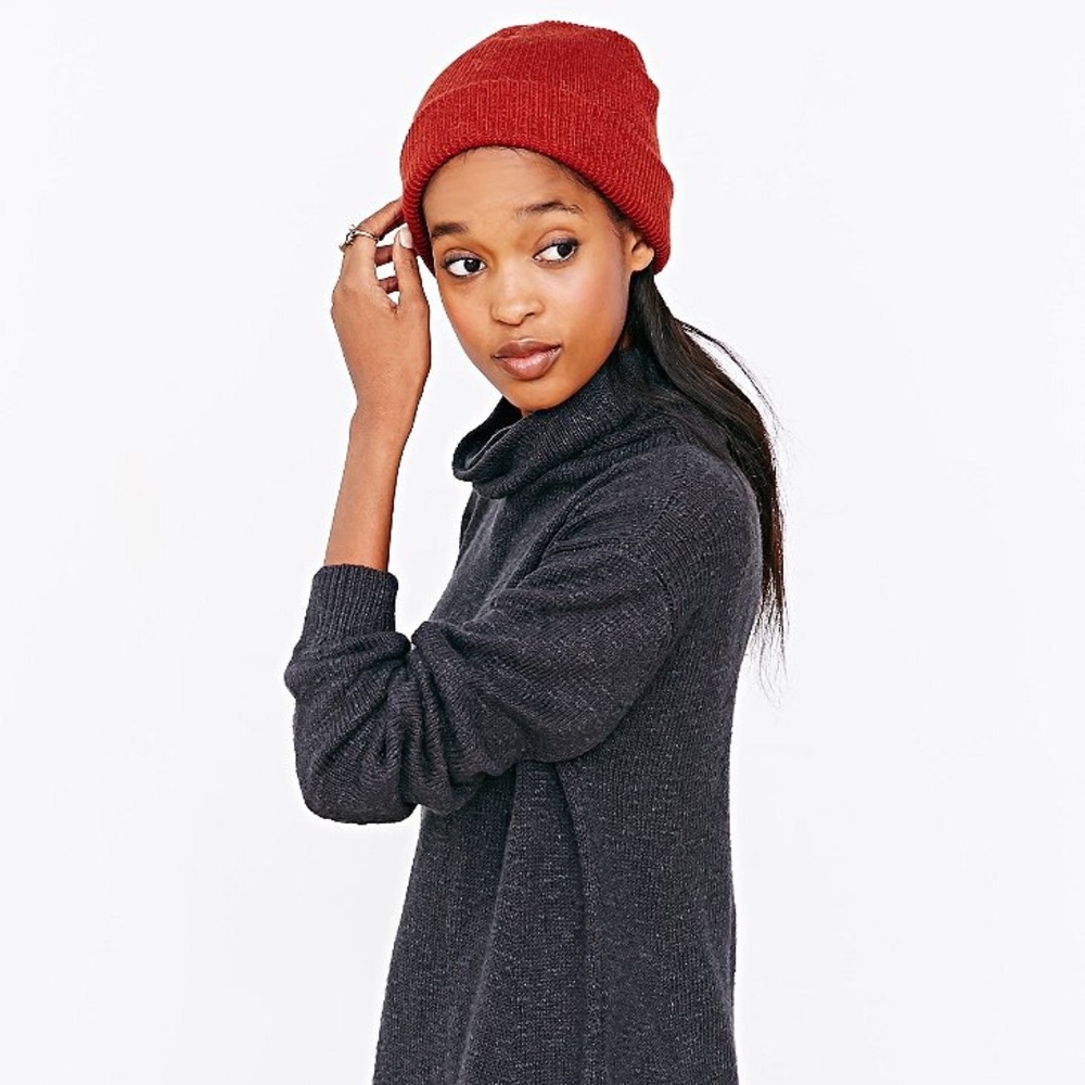 BDG Gray Cowl Neck Tunic - Picture 5 of 7